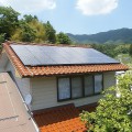 奥出雲町M様 3.67KWシステム(6人家族)の太陽光パネルを設置